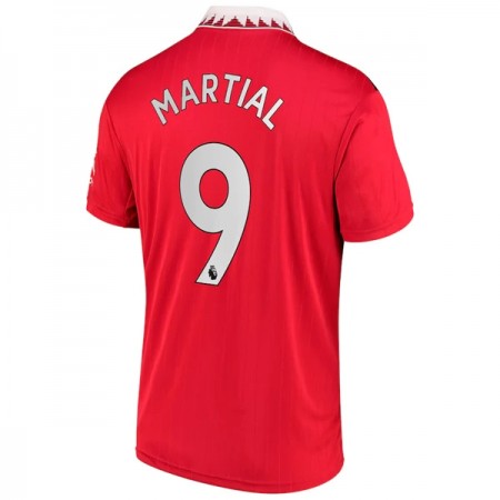 Camiseta de fútbol Manchester United Martial 9 1ª equipación 2022/23 Camiseta de fútbol Manchester United Martial 9 1ª equipación 2022/23
